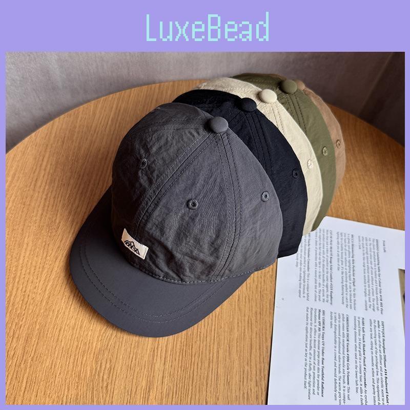 Men Solid Color Women Letter Baseball Cap Sunblock Breathable Polyester Fabric