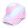 Tie-Dye Print Kinder Baseballkappe Verstellbarer Riemen Sonnenschutzhut Praktische Schirmmütze Sommersaison