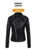 2022 Women's Short PU Leather Motorcycle Jacket - Spring/Autumn Fashion