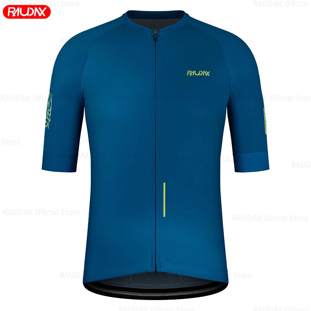 2026 Raudax UNISEX SPECTRA Short Sleeve Jersey Sets Ropa Ciclismo Hombre Summer Cycling Clothing Triathlon Bib Shorts Suit Bike Shirt