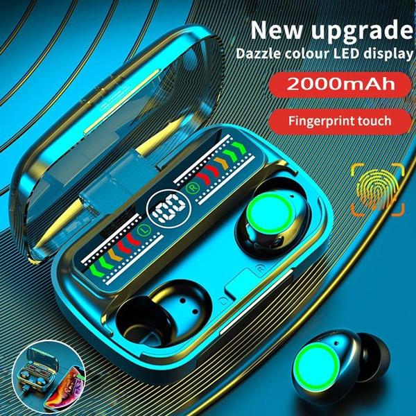 

Беспроводные наушники Bluetooth, дисплей с питанием, Bluetooth-гарнитура, спортивные наушники-вкладыши, игровые гарнитуры, Hi-Fi звук для смартфона