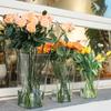 Shatterproof Plastic Vases Arrangement Bucket Hydroponic Decor Square Flower Wake Up Vase Home Decor Large Acrylic Vases