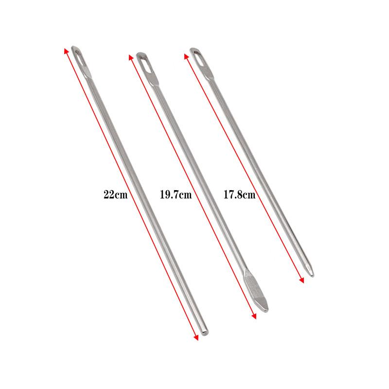 Elastische Nähzubehör DIY-Werkzeug Elastisches Seil Schnur Einfädler Clip Nähschlaufe Set Schlaufendreher Haken Flexibler Kordelzug Faden