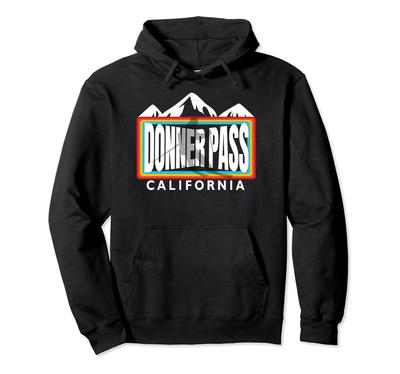 Donner Pass Alpine Skis, Donner Pass California Retro Cool Ski Parka