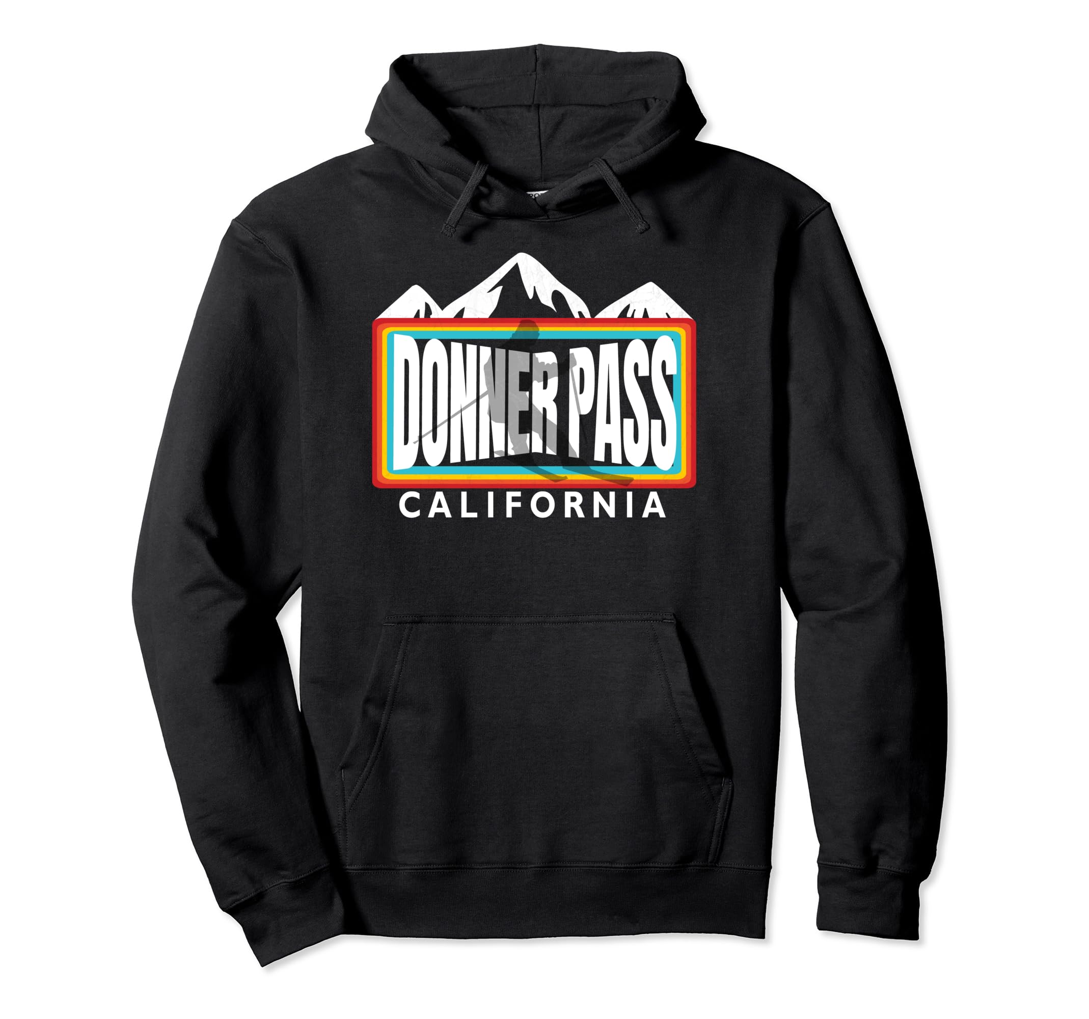 

Donner Pass Alpine Skis, Donner Pass California Retro Cool Ski Parka