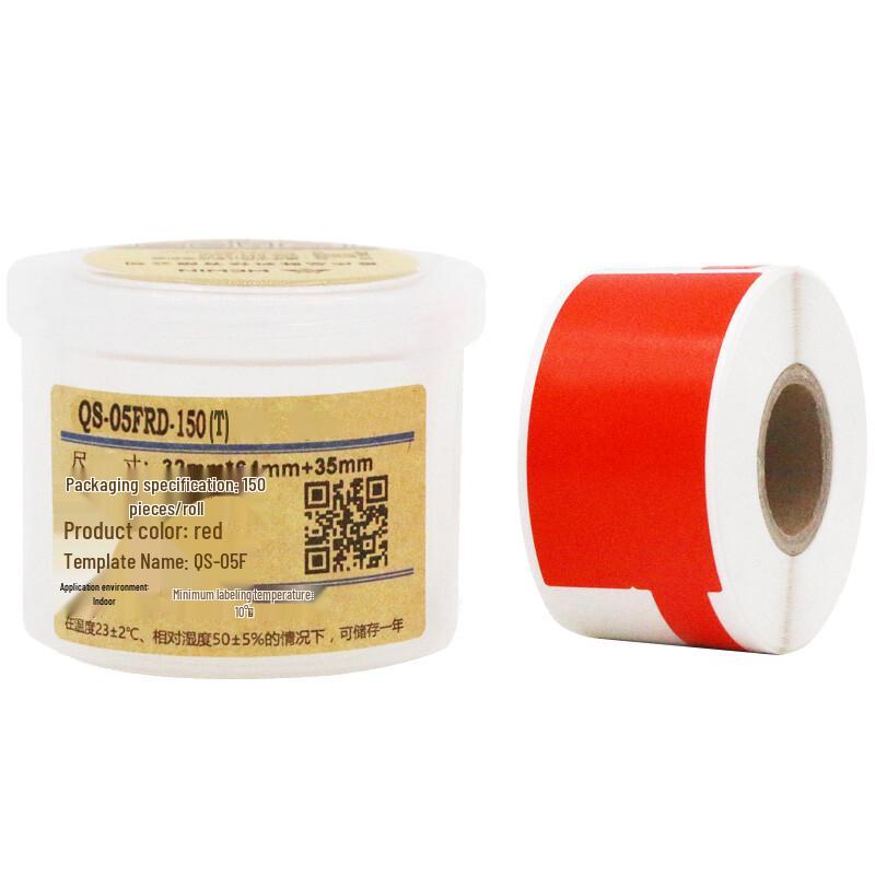 Wewin QS-05FRD-150 Series Synthetic Cable Label Paper