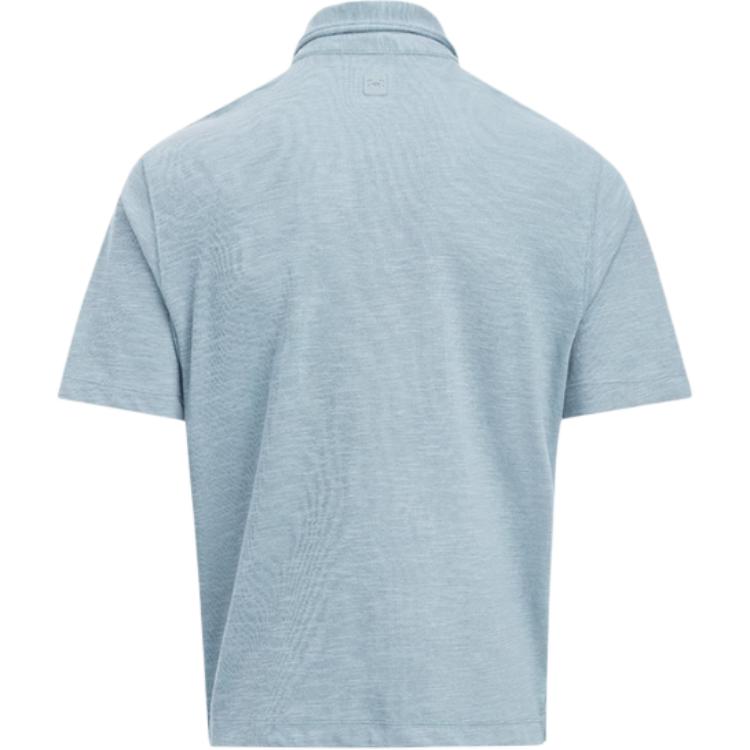 Under Armour Meridian SS25 Comfortable Soft Sports Polo Shirt Men Tops Sky-Blue 6005521-465