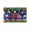 Christmas Backdrop Decorative Wall Cloth for Parties and Restaurants