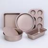 5 Pieces Cake Mould Carbon Steel Muffin Pizza Baking Cake Baking Cake Bread Cans Bread Maker Mould Kitchen Accessories | Cooking Kits