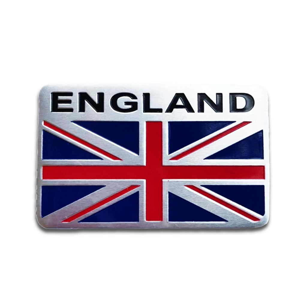 3D 3D Aluminum Alloy Flag Emblem Car Body Decal Sticker for Car Bike Gillis