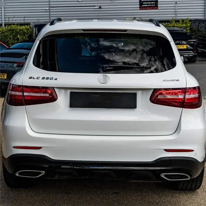 Letters Nameplate Badges Emblem Car Sticker For Mercedes-Benz X253 C253 GLC200d GLC220d GLC250d GLC300d GLC320d GLC350d GLC400d