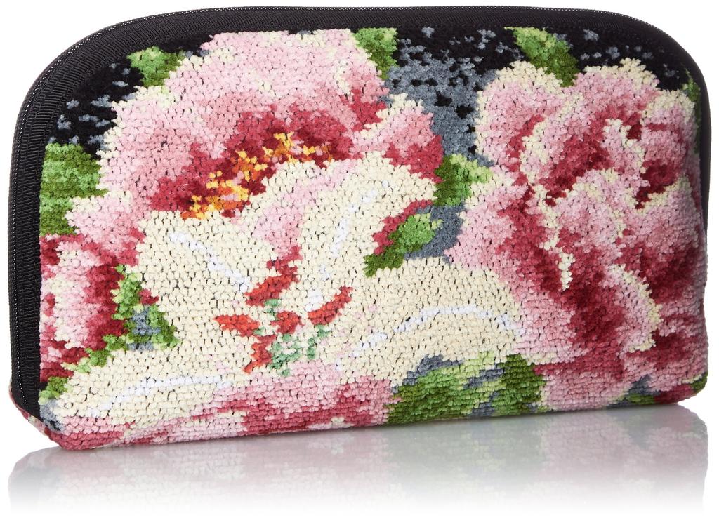 Lake Alster Pouch, Peony, Black
