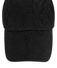 Emoseutaenseukeulleob Pentagram Embroidered Cap - Black