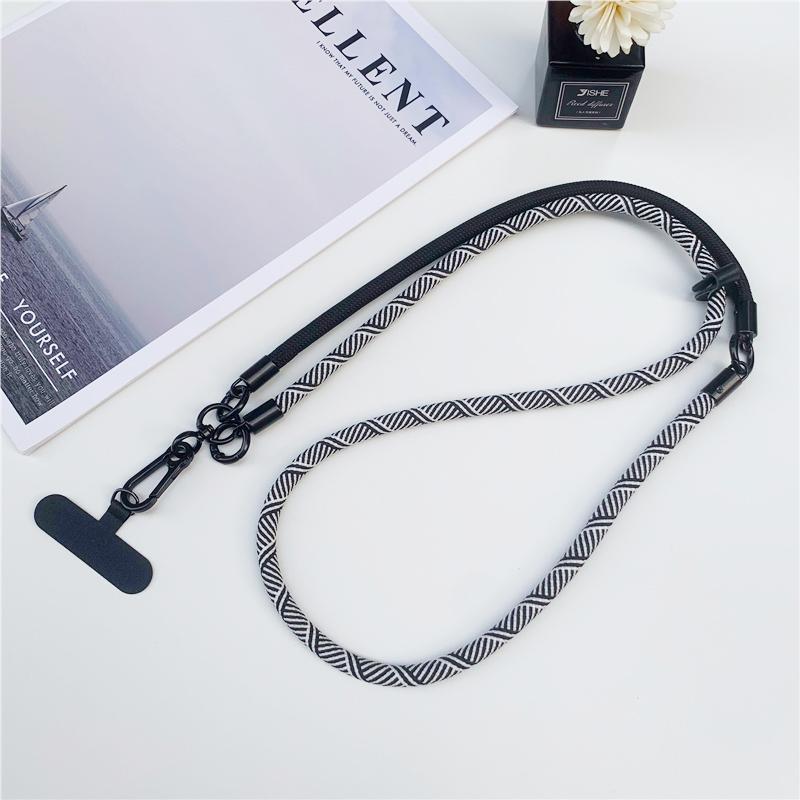 

2 In 1 Multifunctional Mobile Phone Lanyard Wrist Straps Crossbody Phone Neck Rope Removable Removable Phone Lanyards Polyester / Nylon
