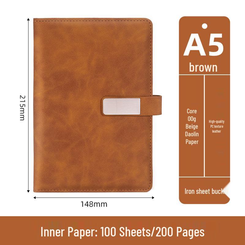Custom A5 Notebook with Logo - Corporate Meeting Diary & Gift Box Set