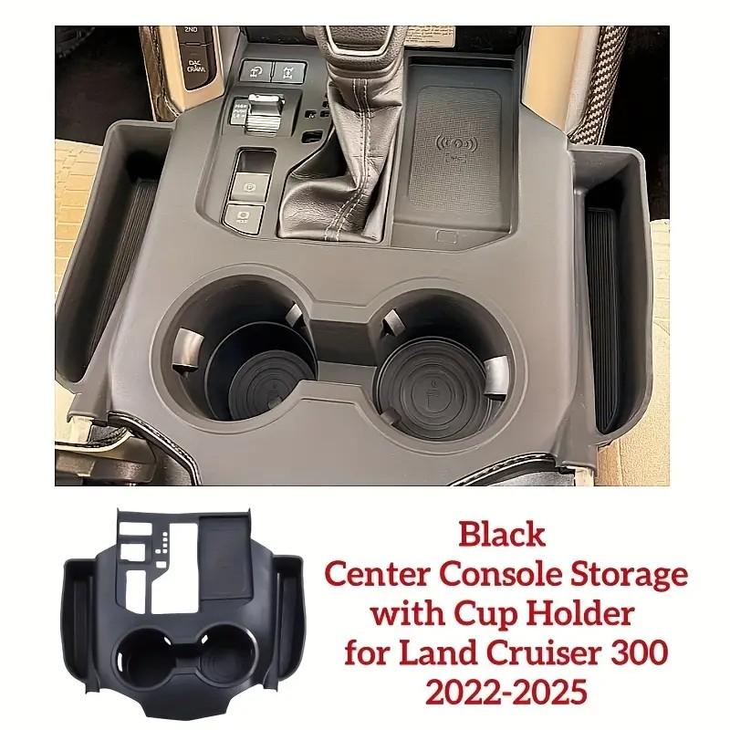 [Left Hand Drive] Car Silicone Central Console Storage Box Protection for Toyota Land Cruiser 300 LC300 Series -2024
