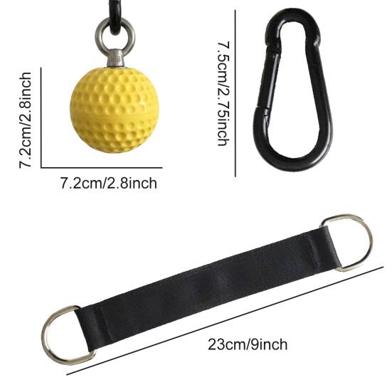 2Pcs 7.2cm Pull-up Balls Hand Finger Force Trainer Grip Arm Muscle Gym Exerciser