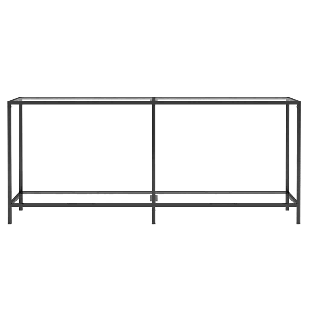Vidaxl Stolik Konsolowy, Przezroczysty, 180X35X75,5Cm, Szkło Hartowane