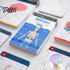 A&P Exam Prep Materials Anatomy Label Lab Workbook Human Illustrations 100+ Reusable Practice Book Full-Color Dry-Erase Pages Educational Resource for