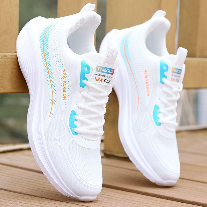 2026 spring new men's shoes ultra-light running shoes deodorant mesh shoes male students breathable men's sports and leisure shoes