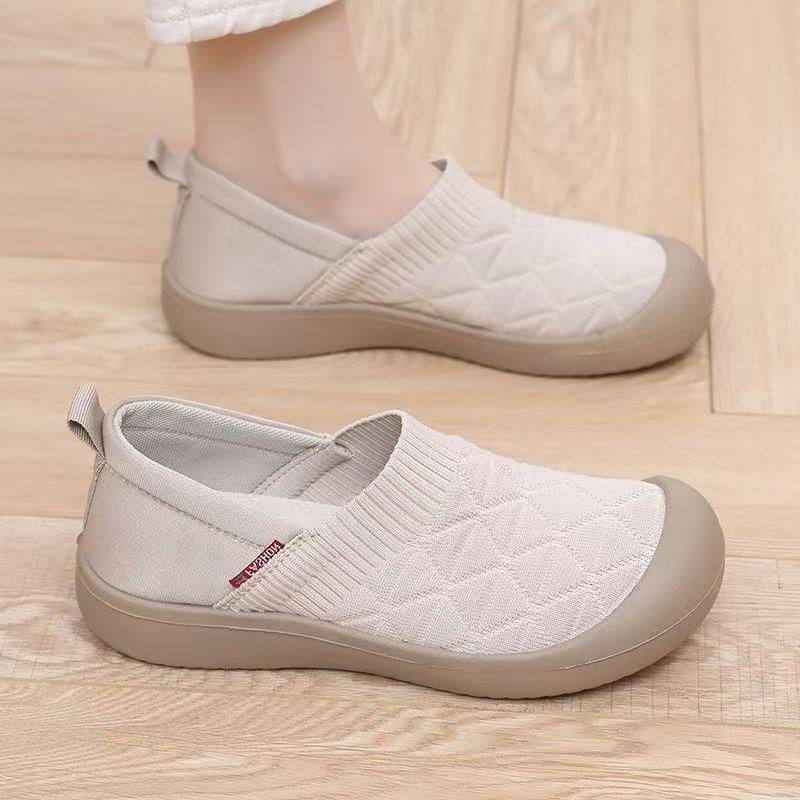 New Single-foot Anti-slip Soft-soled Lazy Shoes Flat Lazy Shoes Casual Breathable Women's Shoes