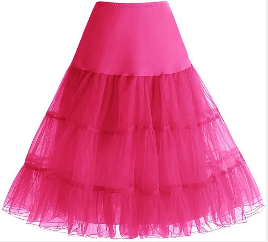 Vintage Boneless Wedding Dress Mesh Skirt Colorful Underskirt Tutu Skirt Wedding Stage Performance Skirt Theme Dress