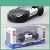 Martin 132 Aston Alloy Car Model Police Car With Sound Light For Collector