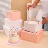 White Cardboard Windowed Cake and Pastry Box