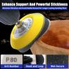133 PCS 3 inch 75mm silicon carbide water grinding back fleece sandpaper set 133 pieces sanding disc with sponge wool disc
