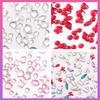 1Set Dental Tooth Gems  Diamond Ornament Diy Tools Various Shapes Color Teeth Jewelry Denture Acrylic