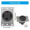 Leistungsstarke 319R 30Amp NEMA 14 30R Steckdose Industriesteckdose Vergoldete Kontakte Gewerbliche Steckdose
