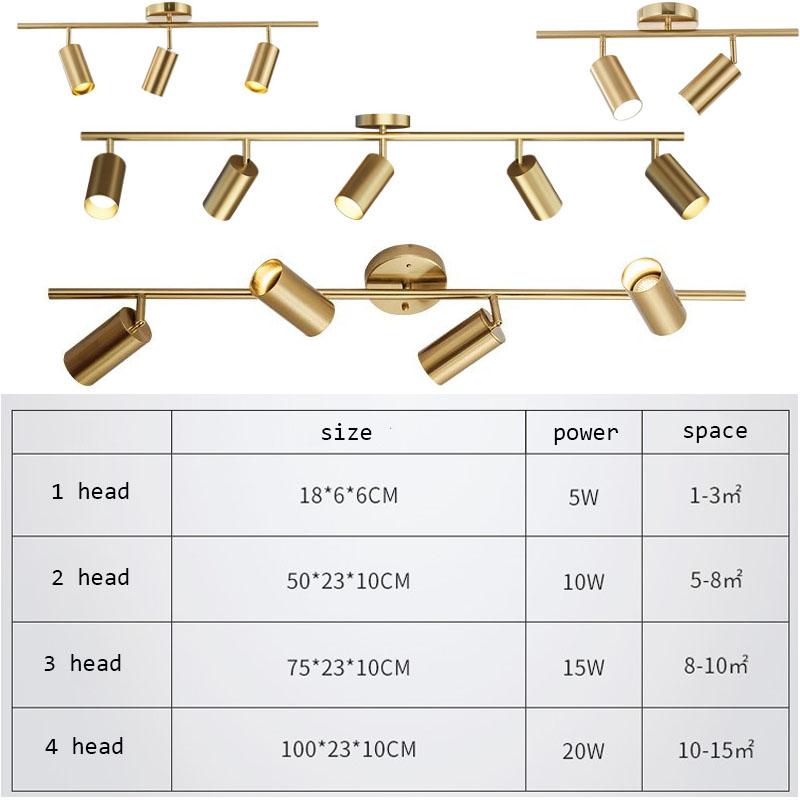 Candelabru LED Nordic Simplu Spot cu un Singur Cap Perete Fundal Living Mall Bar Magazin de Haine Spot pe Șină