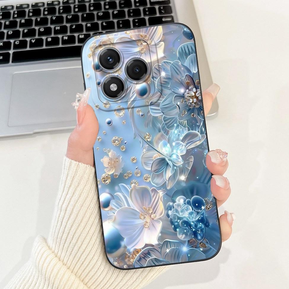 For Honor 400Lite ABR-NX1 ABR-N31C1 Phone Cover For Honor 400 Lite Case Shockproof Luxury Flower Cute Cartoon Funny Cool Painted