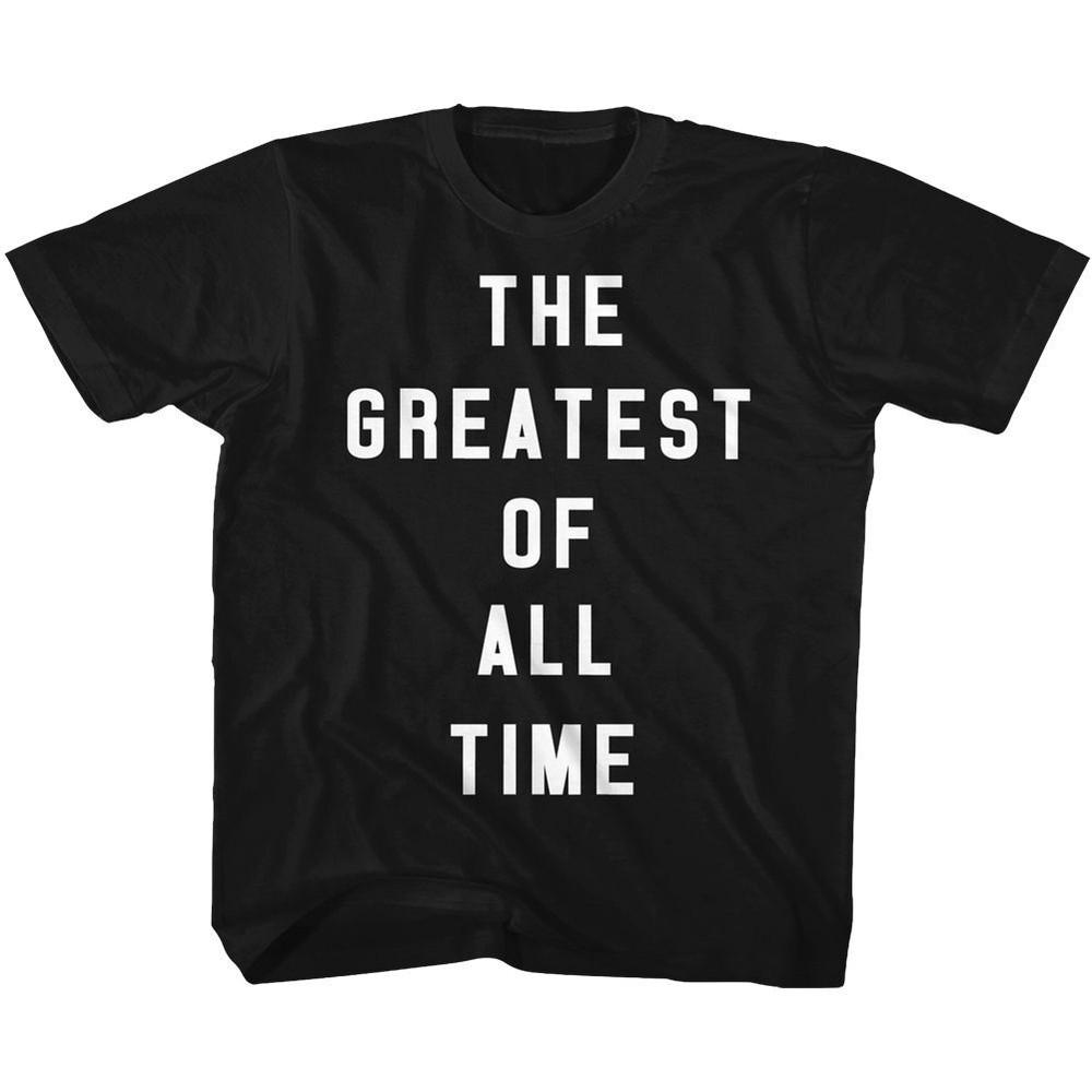 Kids Muhammad Ali Goat Black Icon Shirt S