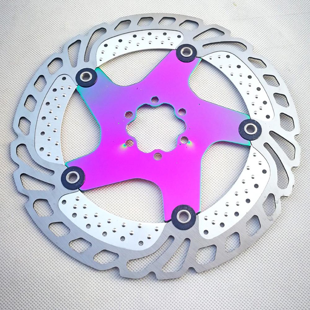 Mountain Bike Cooling Floating Disc Brake Rotor & Pads 140-203mm