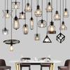 Chandelier Simple Fashion Retro Indoor Industrial Wind Bar Small Iron Lamps Cage