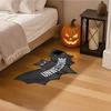 Halloween Floor Mat Bat Unwelcome Mat Room Decor Gothic Doormat Home Decor For Entrance Indoor Apartment Bedroom Kitchen