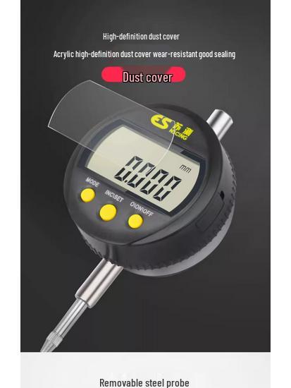 High-Precision Digital Dial Indicator & Depth Gauge from Germany