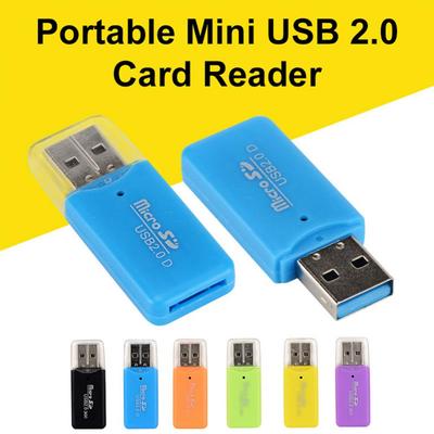 USB 2.0 Memory Card Reader High Speed SDHC TF Adapter Card Reader