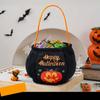 Gifts Pouch Halloween Candy Bag Cloth Stuffed Cotton Tote Bags Funny Pumpkin Candy Bucket  Gift