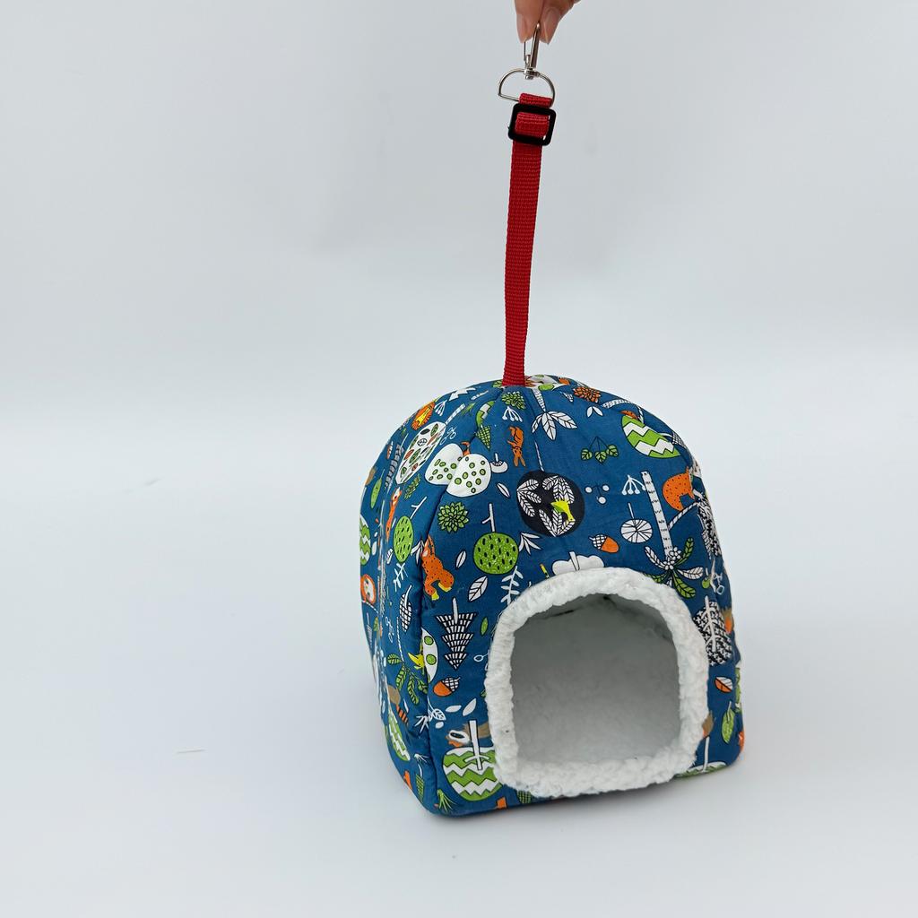 Hamster Hammock Warm Comfortable Non‑Slip Hideout Syrian Hamster Inside Cage Hammable Winter Small House