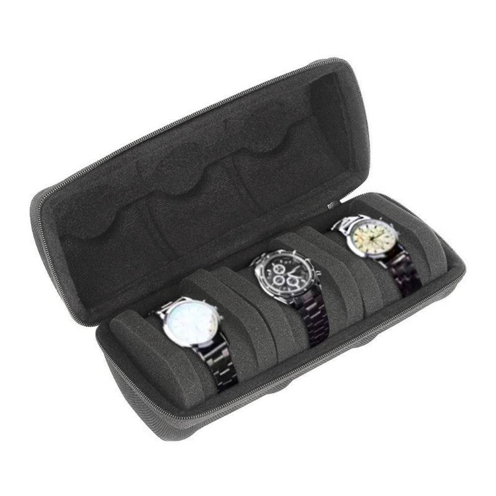 Herren für Damen Stoßfeste Armbänder Box Uhr Display Halter Uhren Aufbewahrungsbox Eva Uhrenbox Reißverschluss
