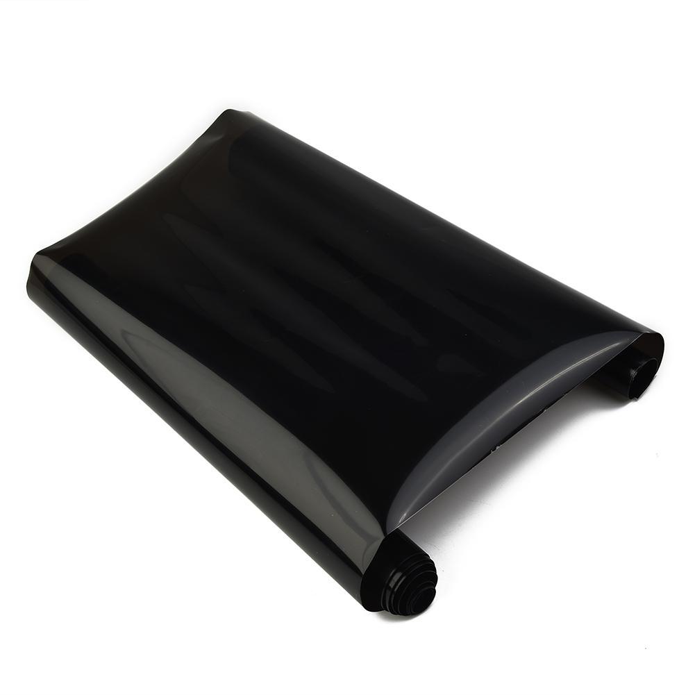 Double Sided Car Light Film Dark Smoke Black Tint Headlights Fog Lamp Vinyl