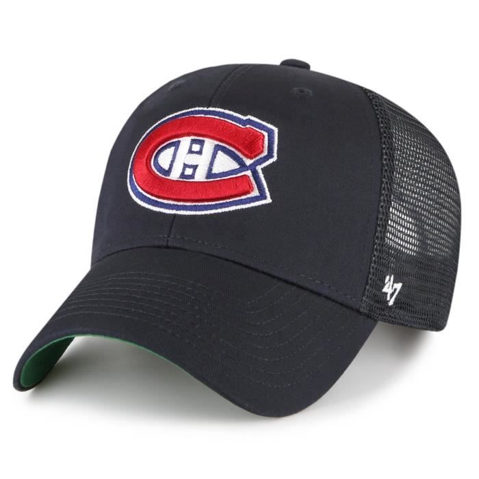 Casquette ajustable 47 Brand - BRANSON Montreal Canadiens navy - Blanc - Adulte - Homme