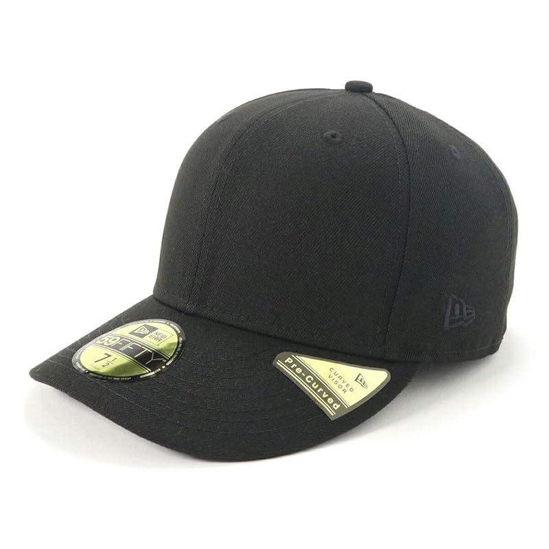 

[New Era] cap 59FIFTY Plain color black/black 7 PC5950 BASIC BLK 25J