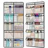 Over The Door Organizer with 5/10 Pockets Hanging Storage Shelves,Behind Door Organizer For Nursery Bathroom Bedroom