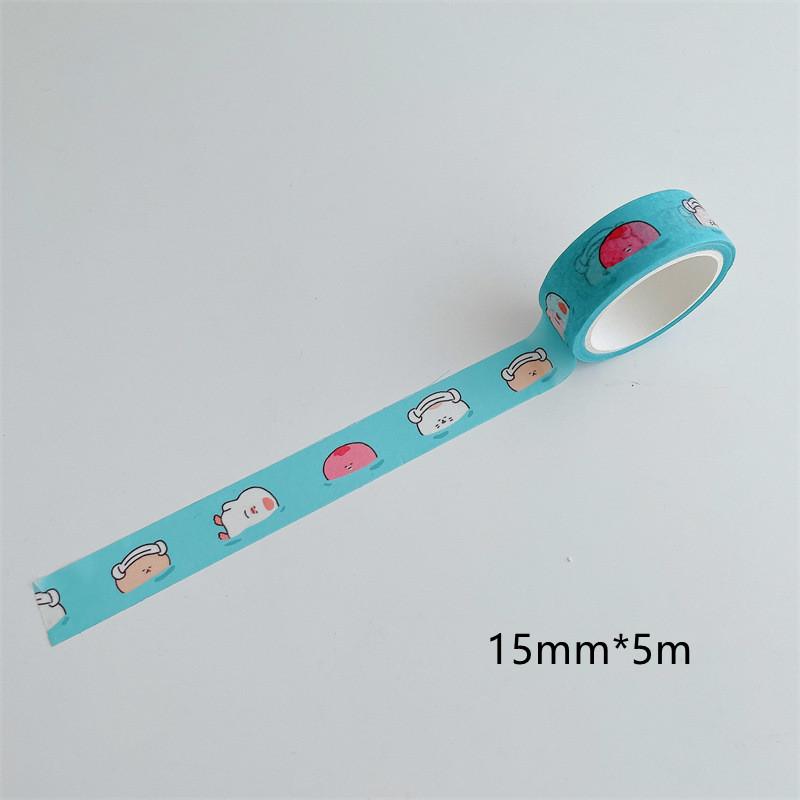 Beautiful Wash Tape Flower Plant Japanese Masking Adhesive Tape Decors Scrap Booking Sticker Label