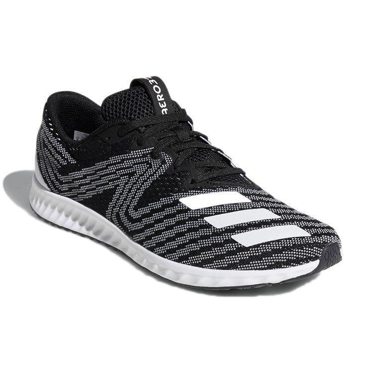 Adidas Aerobounce Pr Comfortable Casual Breathable Fabric Low-Top Running Shoes Men Sneakers Black White AQ0106