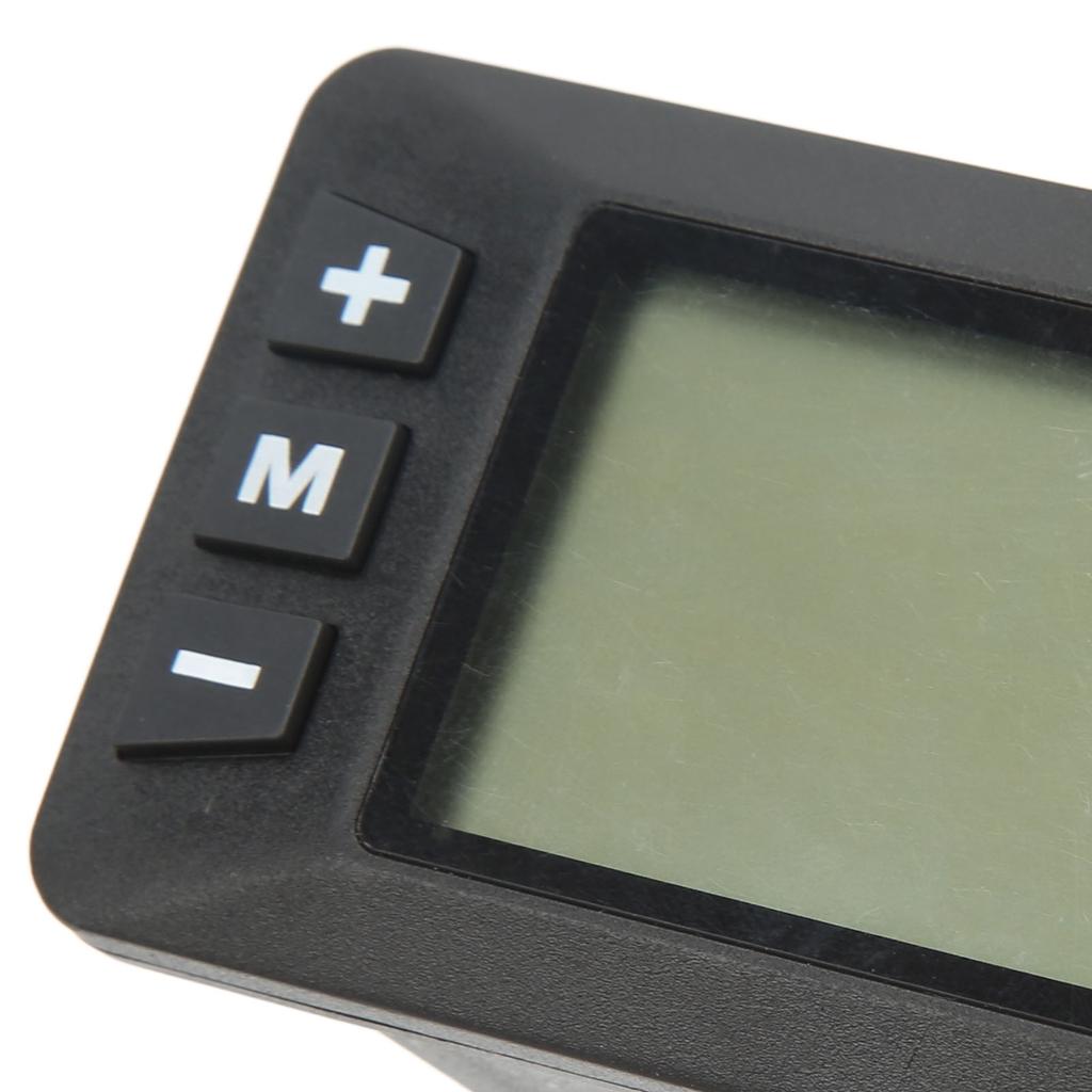 Elektrokolo LCD displej Meter Panel Vynikající řemeslné zpracování Vodotěsný elektrokoloměr 36V