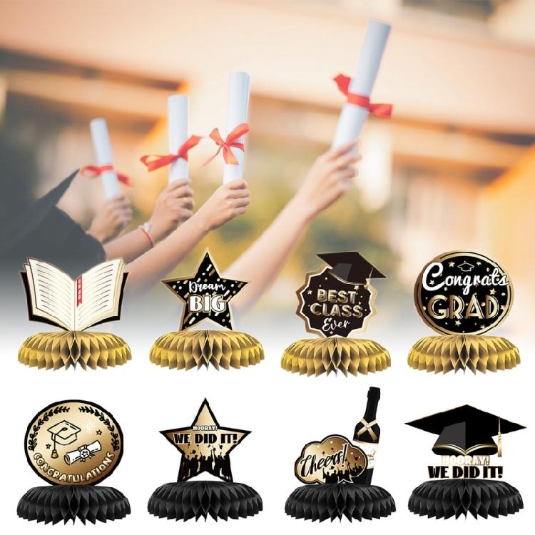 Sezon Absolwencki Ozdoba Dekoracyjna Znak Stołowy Klasa 2024 Dekoracja Stołu Układ Imprezy Sezonu Absolwenckiego